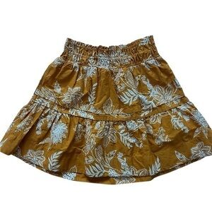 Mauve by Anthropologie Floral  Skirt